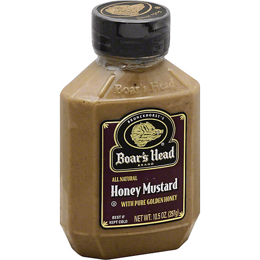 slide 3 of 5, Boars Head Mustard, Honey, 1 ct