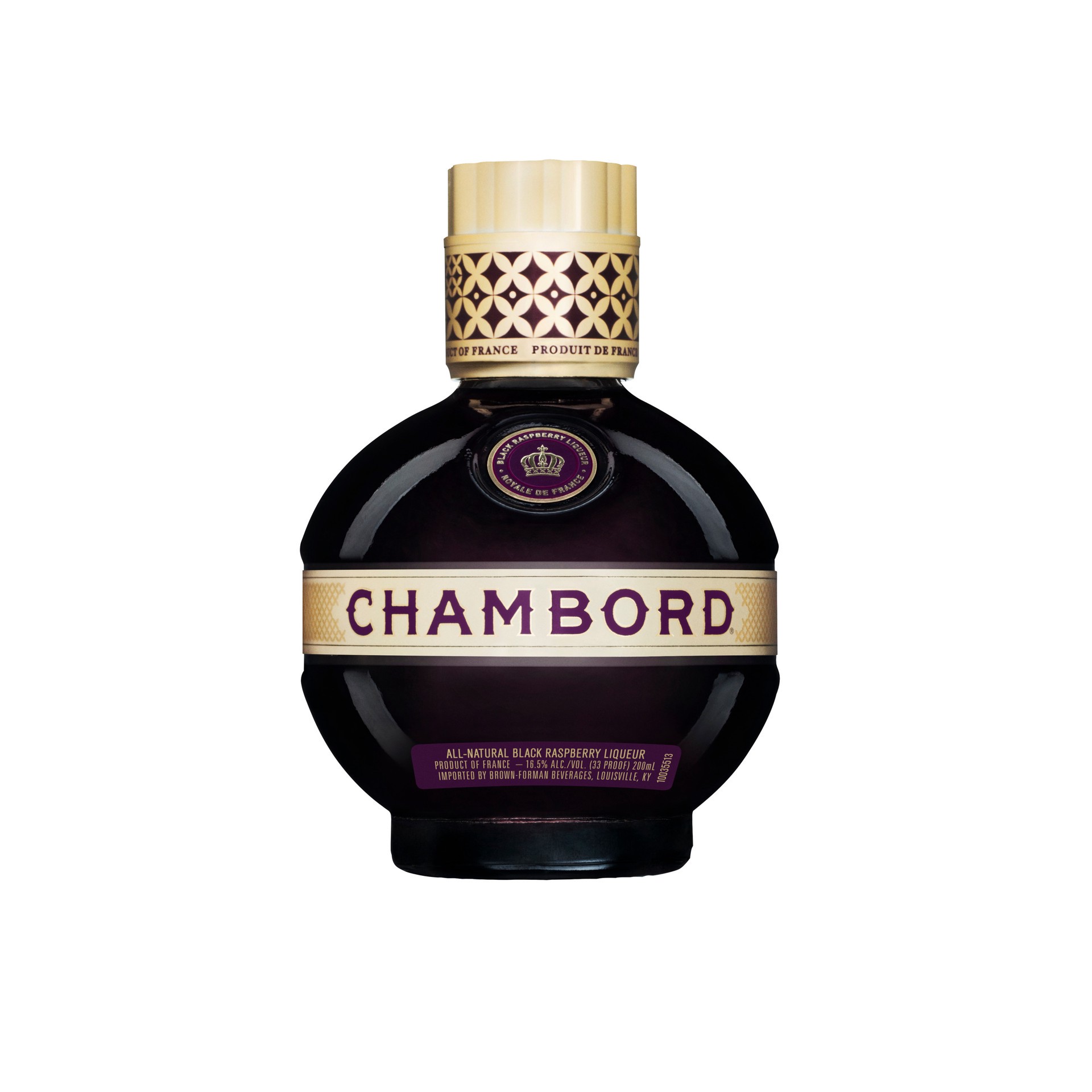 slide 1 of 4, Chambord Black Raspberry Liqueur, 200 mL Bottle, 33 Proof, 200 ml