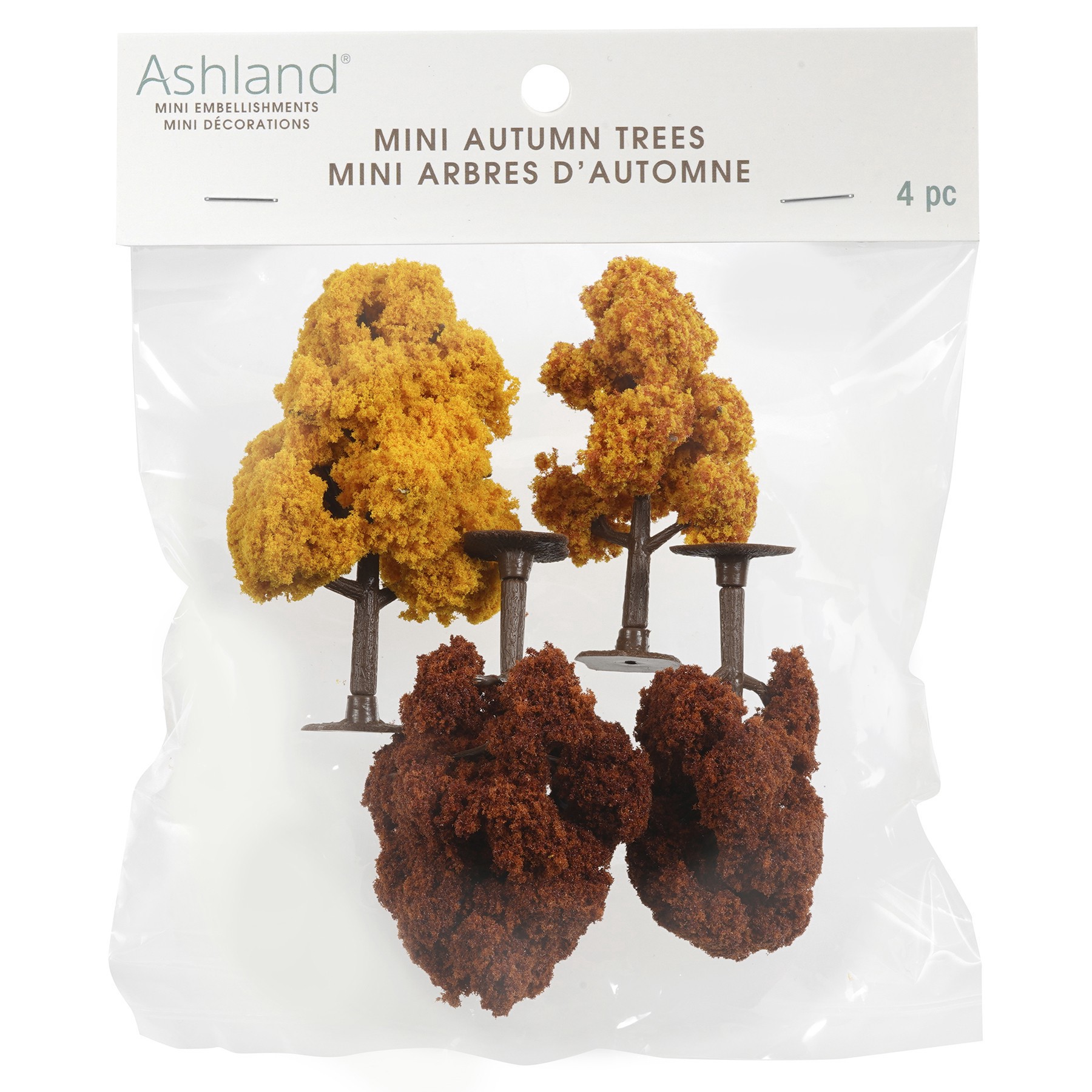 slide 5 of 6, Mini Autumn Trees By Make Market, 2.5 in - 3 in