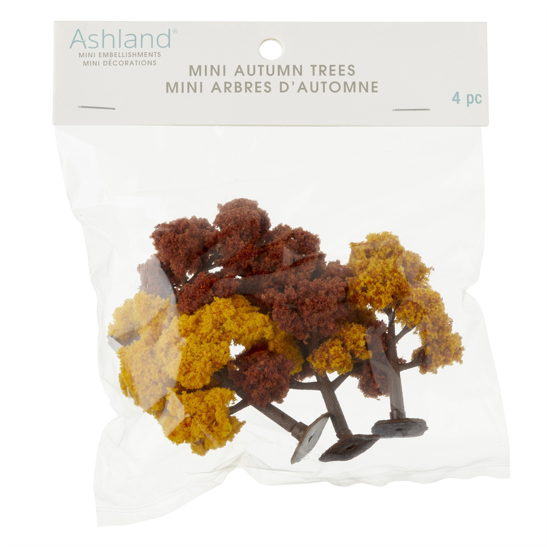 slide 2 of 6, Mini Autumn Trees By Make Market, 2.5 in - 3 in