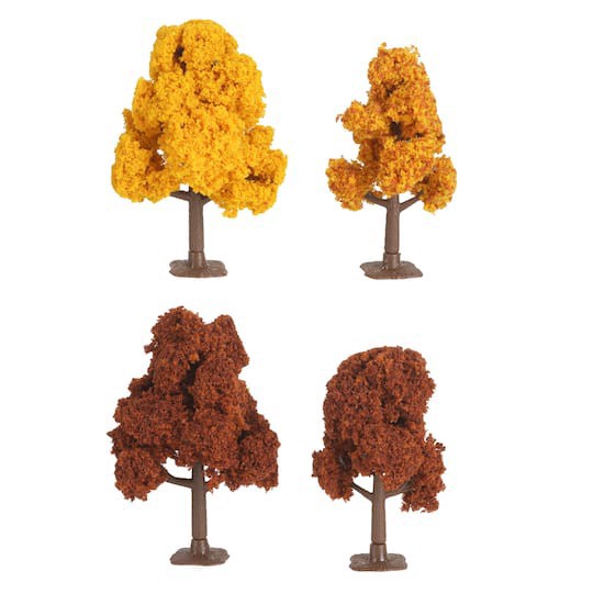 slide 1 of 6, Mini Autumn Trees By Make Market, 2.5 in - 3 in