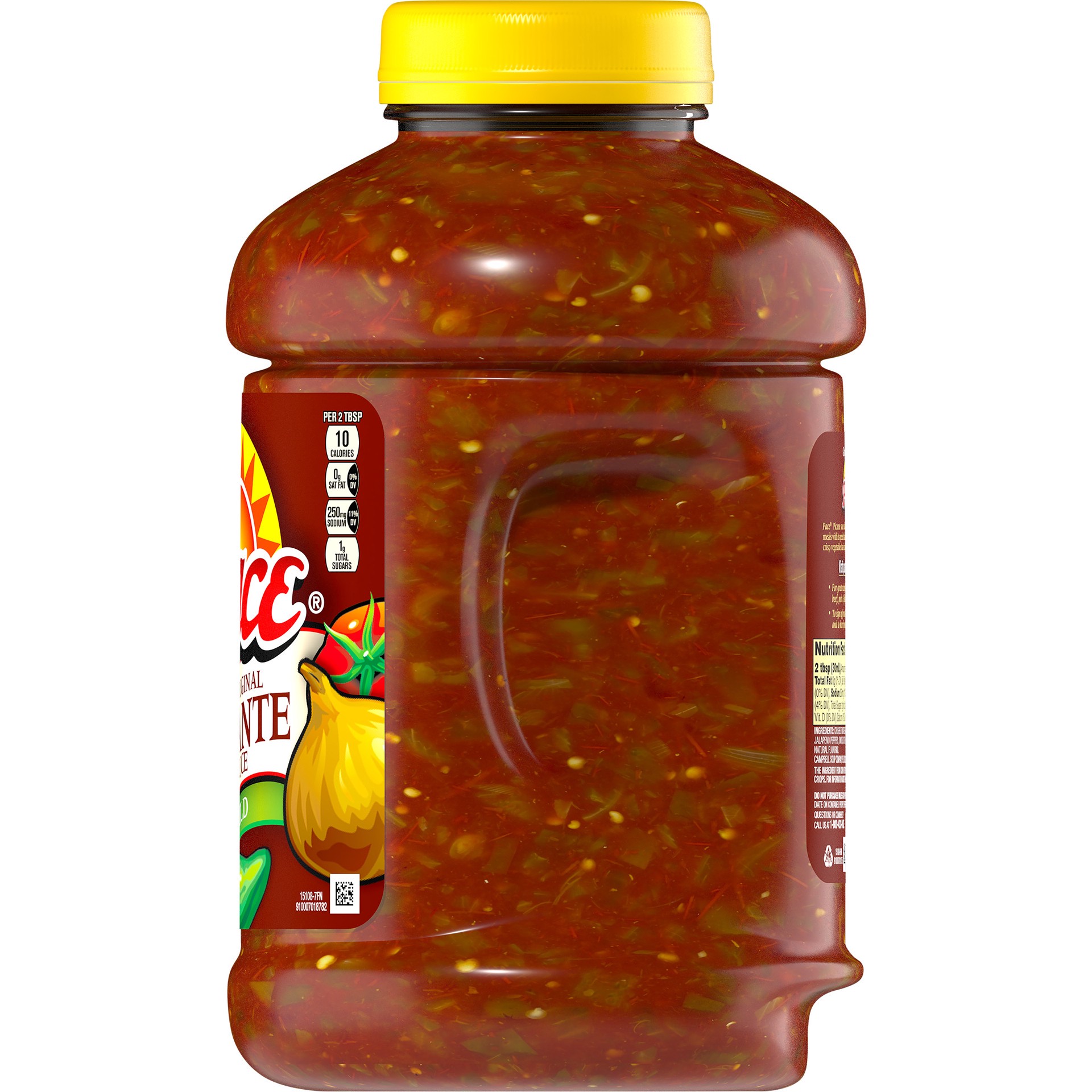 slide 5 of 5, Pace Salsa, Picante Sauce, Mild, Perfect for Taco Night, 64 Ounce Bottle, 64 oz