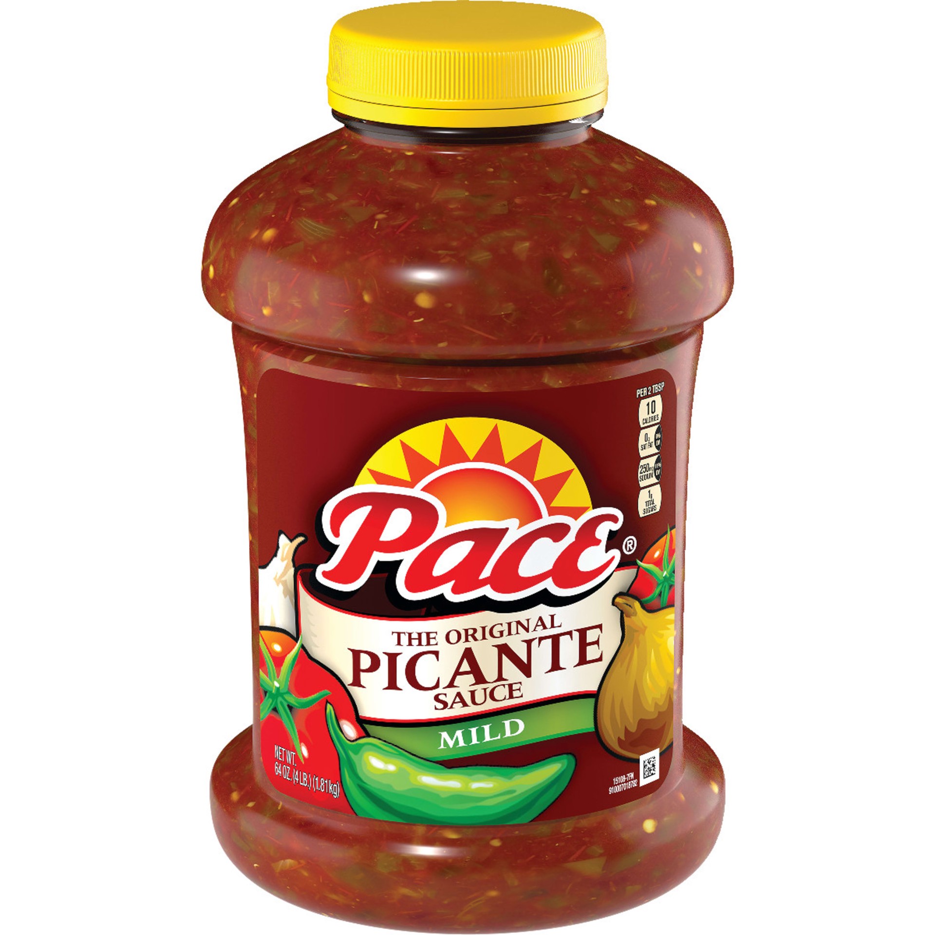 slide 1 of 5, Pace Salsa, Picante Sauce, Mild, Perfect for Taco Night, 64 Ounce Bottle, 64 oz