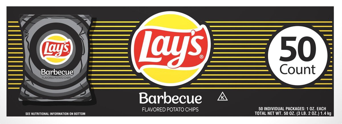 slide 6 of 12, Lay's Potato Chips, 50 oz