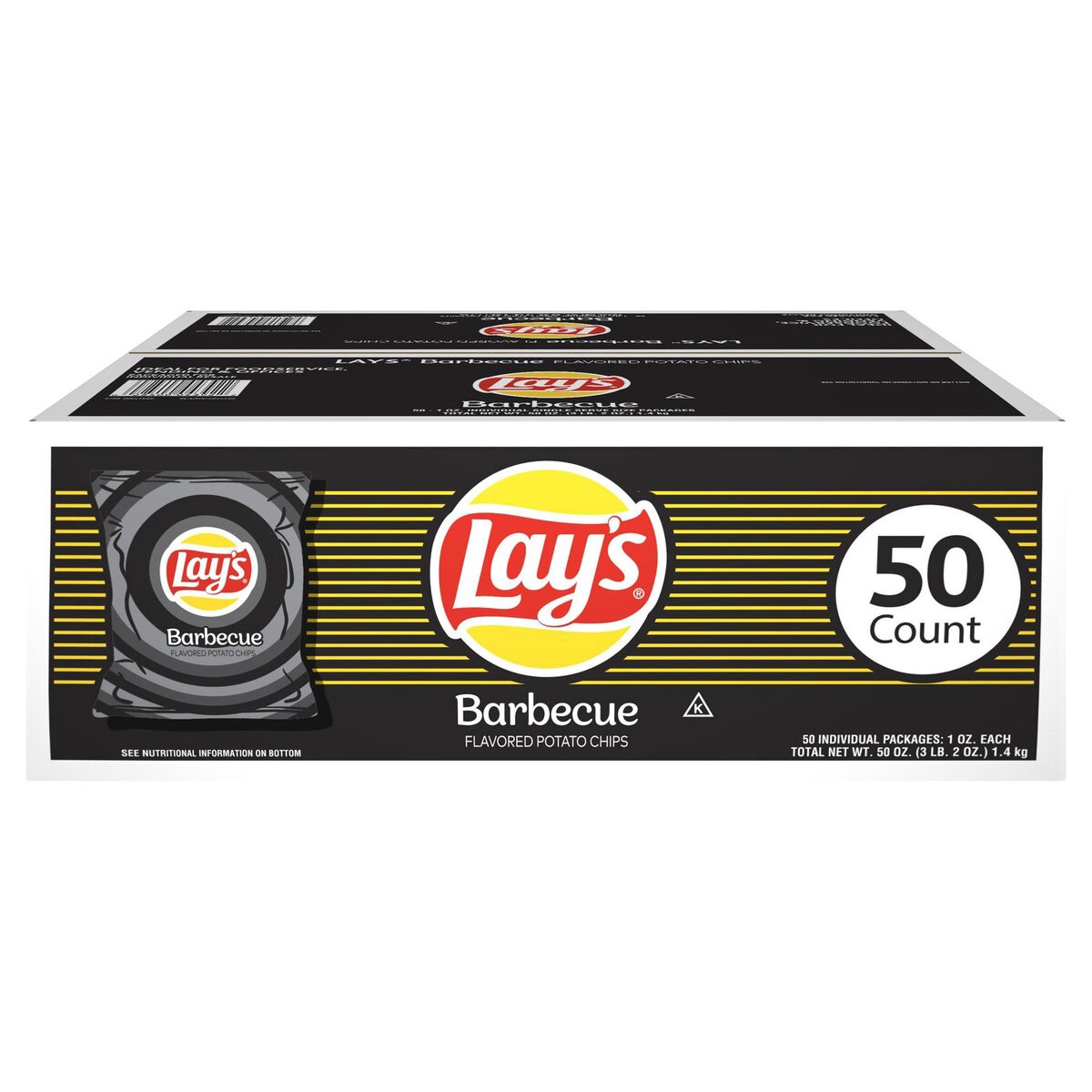 slide 8 of 12, Lay's Potato Chips, 50 oz