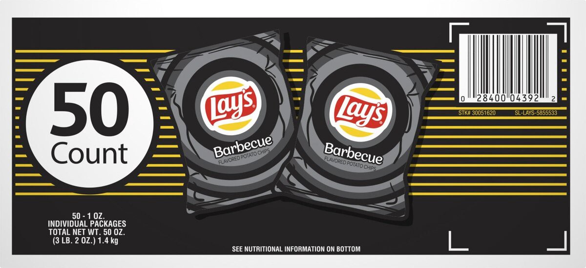 slide 4 of 12, Lay's Potato Chips, 50 oz