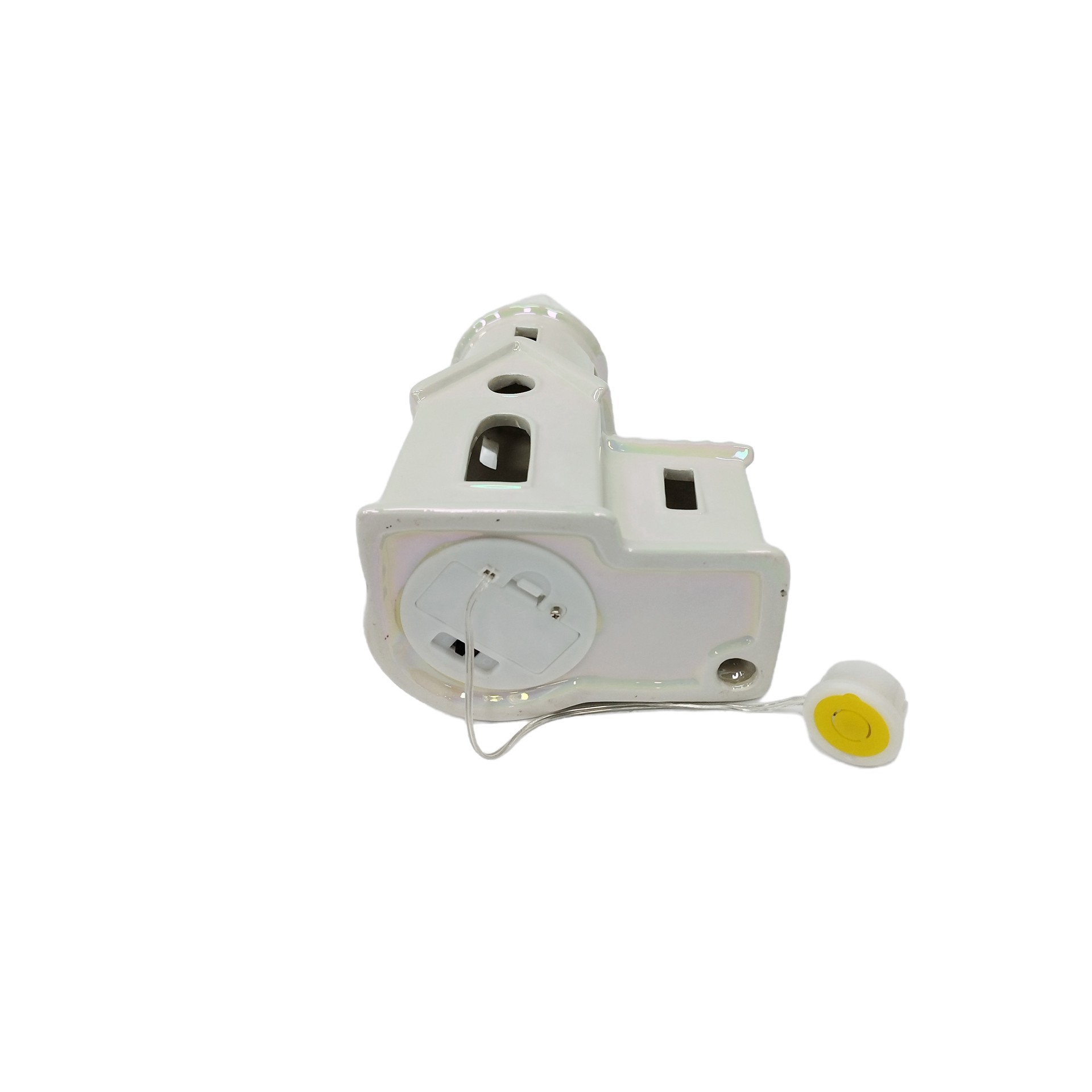 slide 5 of 5, 11.75" Iridescent White Church Led Tabletop Decor By Ashland, 5.2 in x 3.5 in x 11.75 in