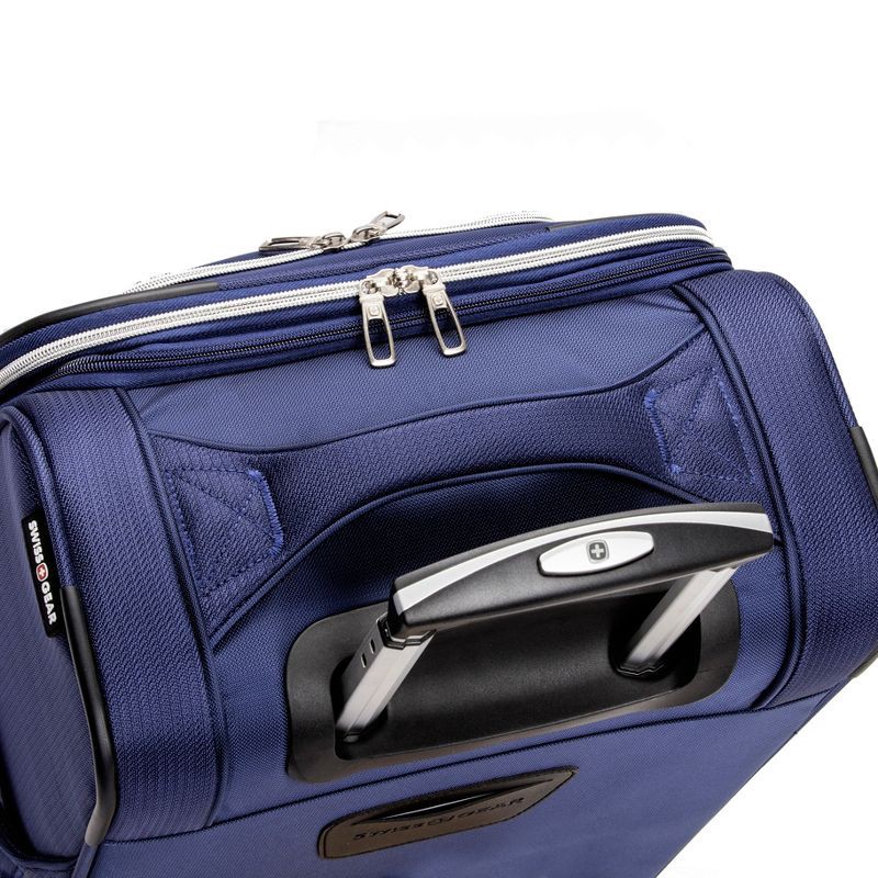 slide 5 of 7, SWISSGEAR Checklite Softside Carry On Suitcase - Deep Navy, 1 ct