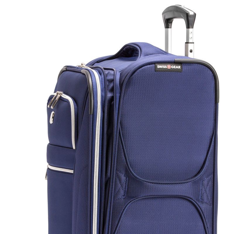 slide 6 of 7, SWISSGEAR Checklite Softside Carry On Suitcase - Deep Navy, 1 ct