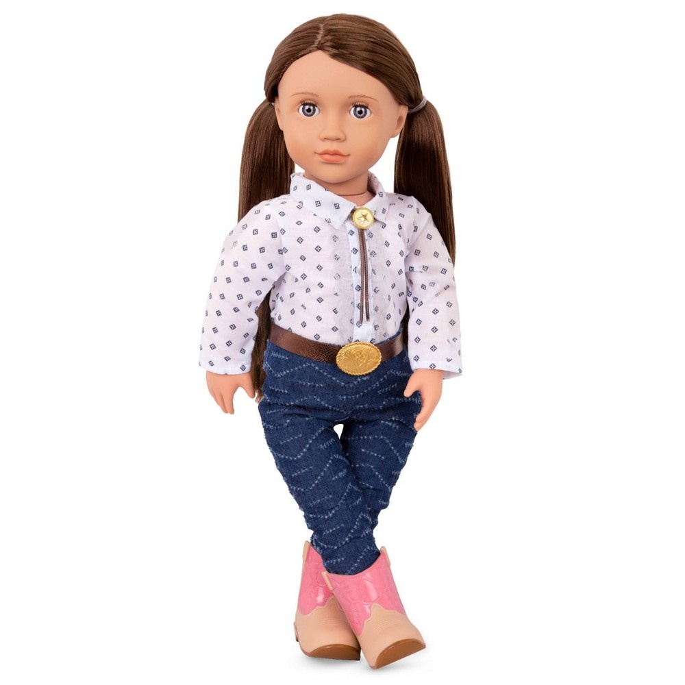 slide 2 of 5, Our Generation Darcy-Lynn 18" Cowgirl Doll, 1 ct
