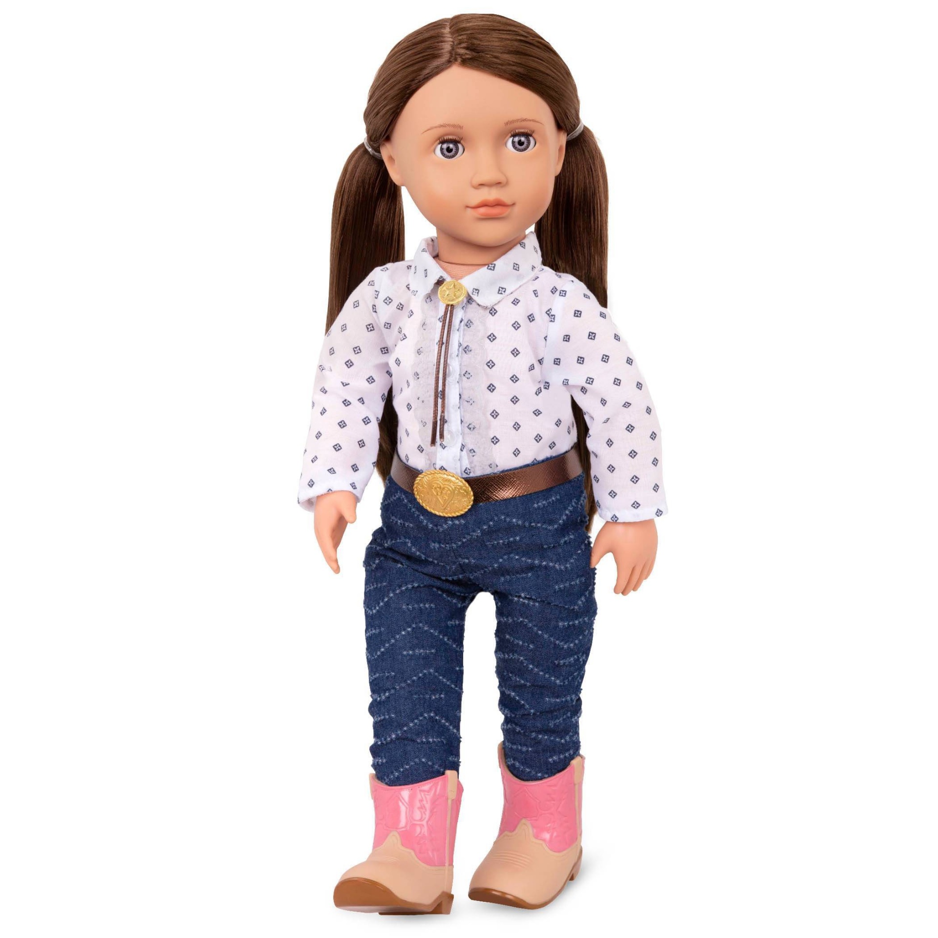 slide 1 of 5, Our Generation Darcy-Lynn 18" Cowgirl Doll, 1 ct