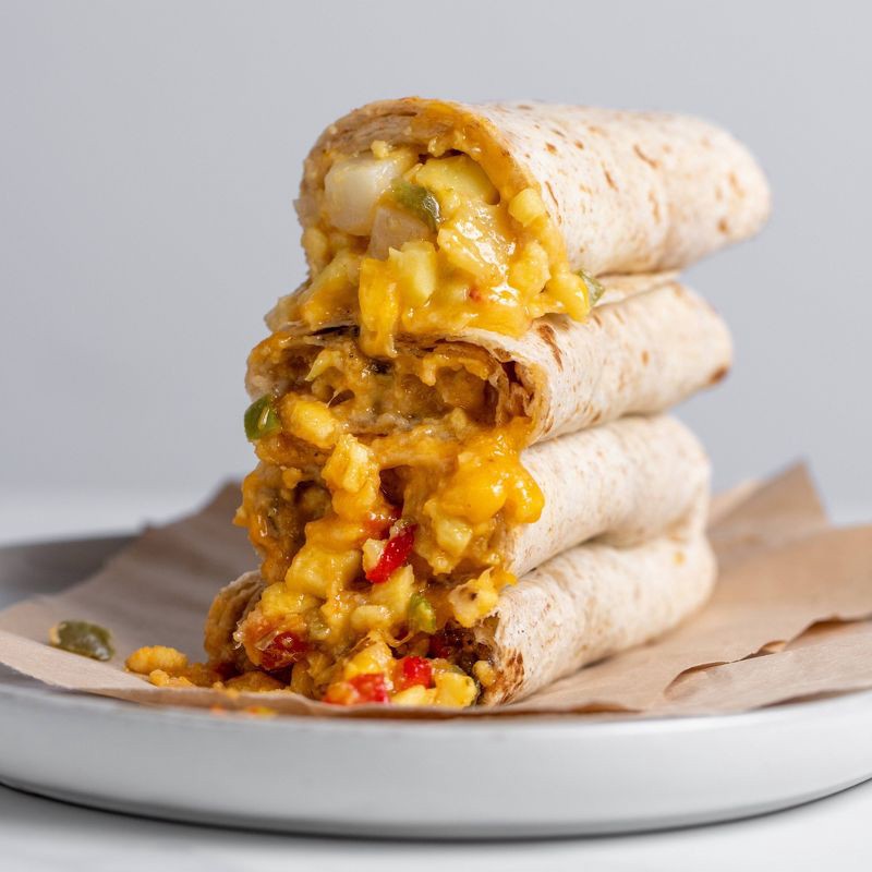 slide 3 of 4, Good Food Made Simple Breakfast Frozen Burrito Cheese, Veggie & Egg - 5oz, 5 oz