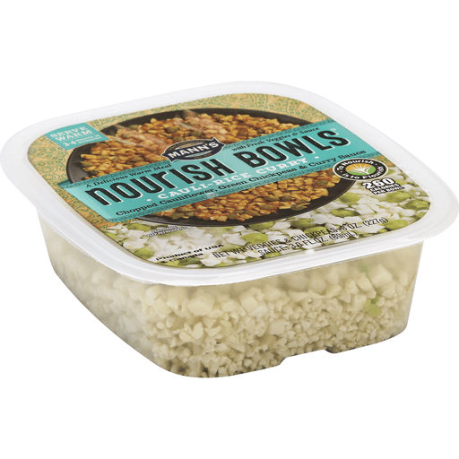 slide 2 of 2, Mann's Cauliflower-Rice Curry Nourish Bowl, 11 oz