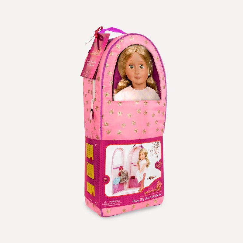 slide 2 of 4, Our Generation "Going My Way" Doll Carrier - Gold Stars, 1 ct