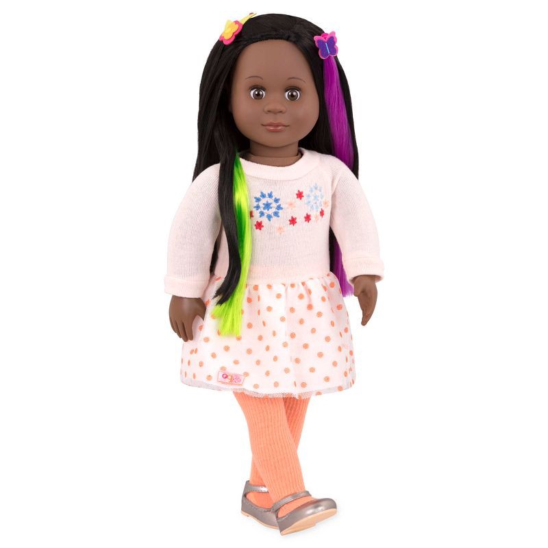 slide 3 of 4, Our Generation Attached at the Clip Hair Play Style Accessory Set for 18" Dolls, 1 ct