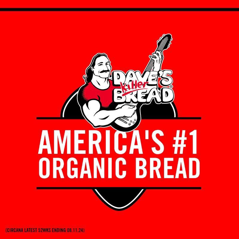 slide 6 of 16, Dave's Killer Bread Organic Thin Sliced White Sandwich Bread - 20.5oz, 20.5 oz