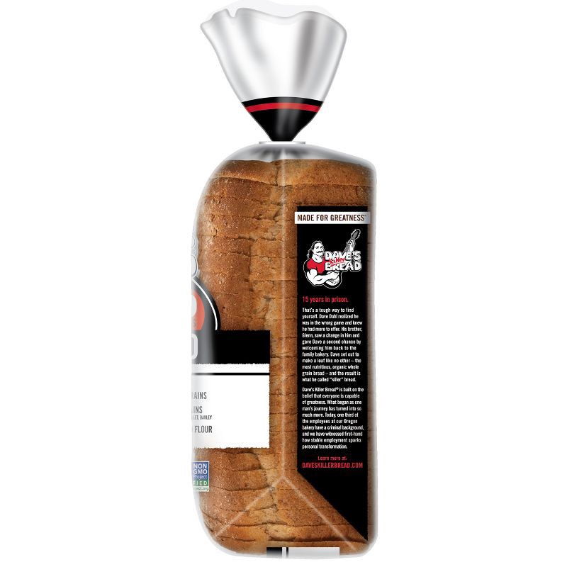 slide 11 of 16, Dave's Killer Bread Organic Thin Sliced White Sandwich Bread - 20.5oz, 20.5 oz