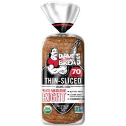 Dave's Killer Bread Organic Thin Sliced White Sandwich Bread - 20.5oz