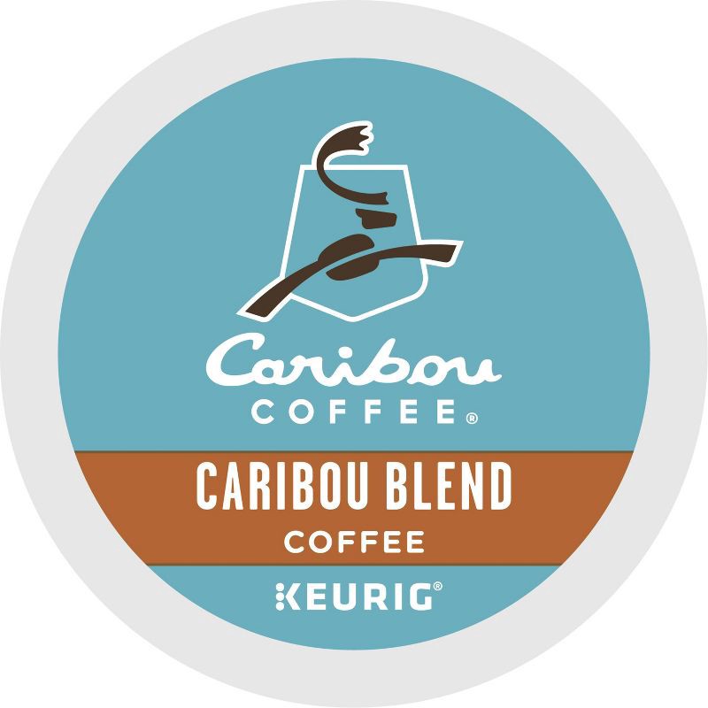 slide 2 of 7, Caribou Coffee Caribou Blend Keurig K-Cup Coffee Pods - Medium Roast - 44ct, 44 ct