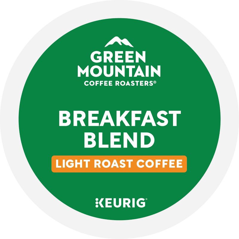 slide 16 of 19, Green Mountain Coffee Breakfast Blend Keurig K-Cup Coffee Pods - Light Roast - 48ct, 48 ct