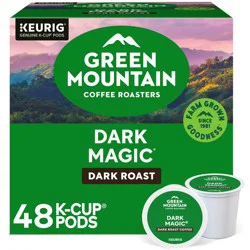 Green Mountain Coffee Dark Magic Keurig K-Cup Coffee Pods - Dark Roast - 48ct