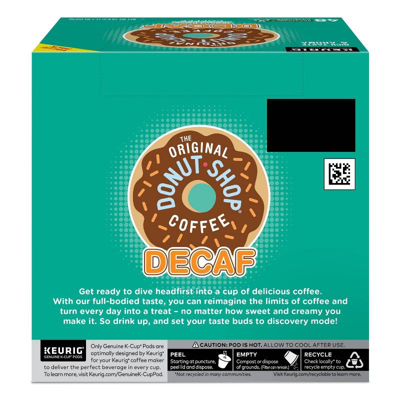 slide 16 of 16, The Original Donut Shop Decaf Medium Roast Keurig K-Cup Coffee Pods - 48ct, 48 ct