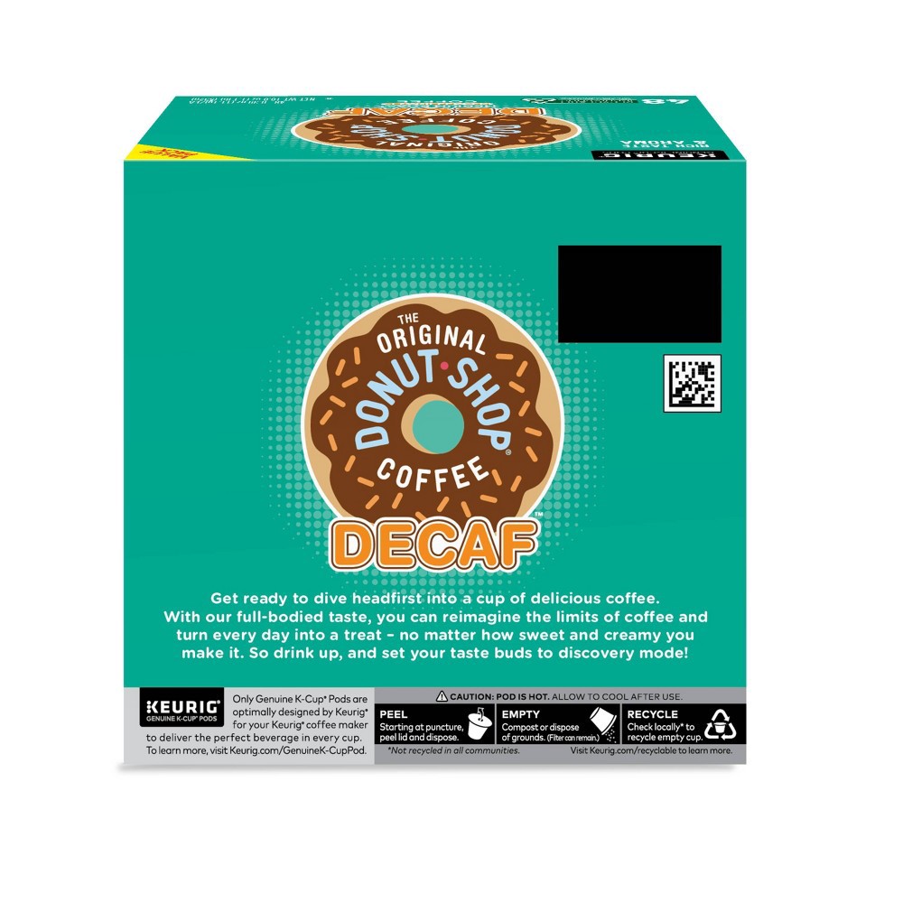 The Original Donut Shop Decaf Medium Roast Keurig K Cup Coffee Pods 48