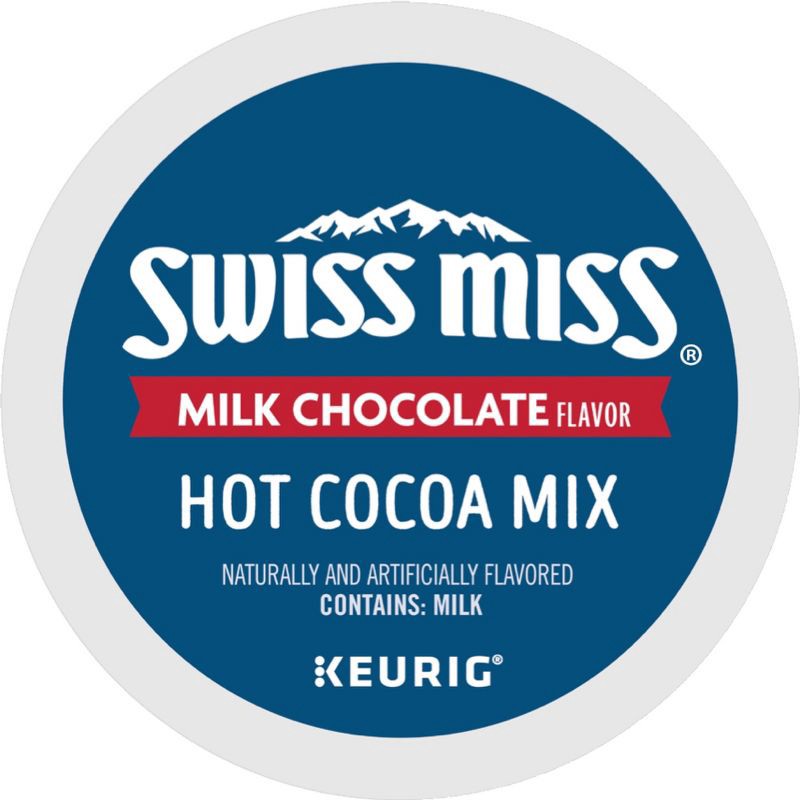 slide 2 of 6, Swiss Miss Milk Chocolate Keurig K-Cup Pods - Hot Cocoa - 44ct, 44 ct