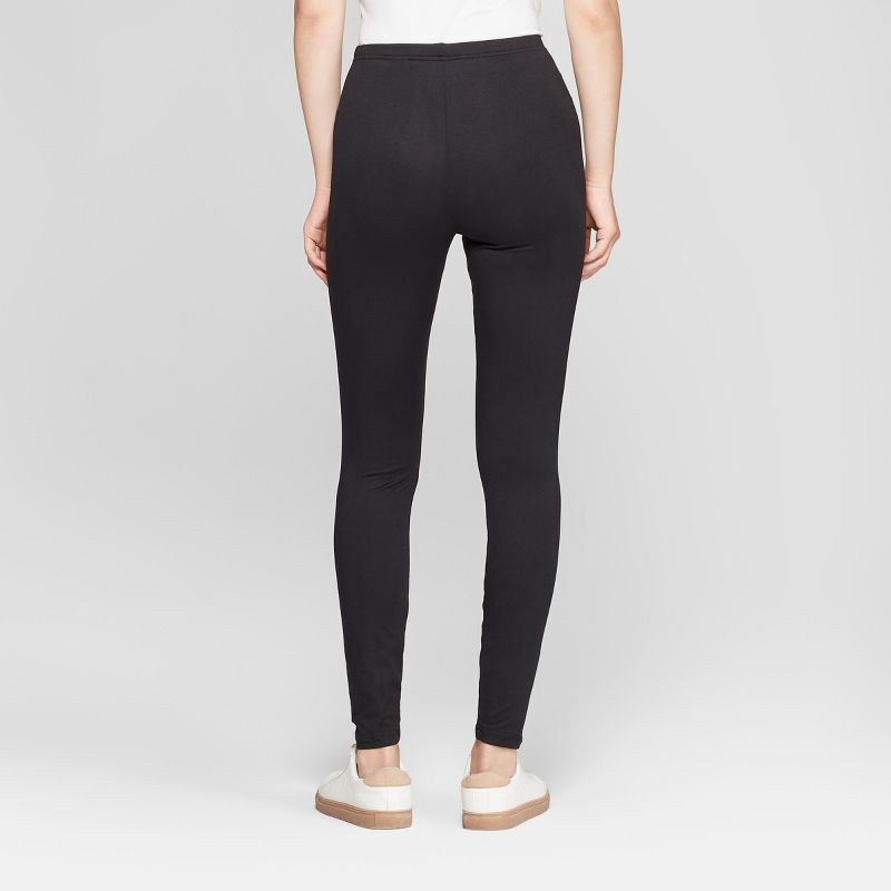 slide 2 of 2, Women's Super Soft Skinny Leggings - Xhilaration™ Black S, 1 ct