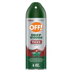 OFF! Deep Woods Tick Spray & Flying Insect Repellent 25% DEET - 6oz