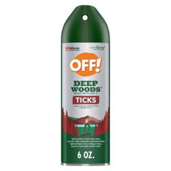 OFF! Deep Woods Tick Insect Repellent Bug Spray 25% DEET - 6oz