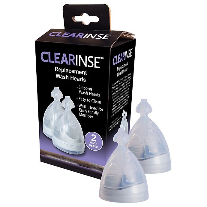 slide 1 of 1, CLEARinse Nasal Cleaning System Wash Heads, 2 ct