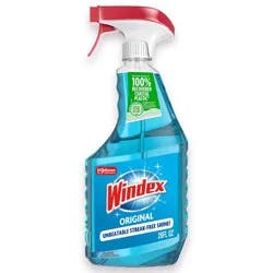 Windex Original Blue Glass Cleaner Spray - 26 fl oz