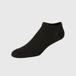 Hanes Men's Lightweight Comfort Super Value No Show Socks 20pk - Black/Gray 6-12: Moisture Wicking