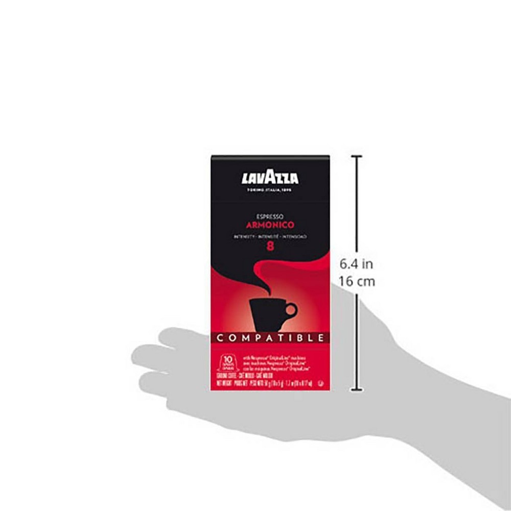 slide 2 of 7, Lavazza Armonico Dark Roast Nespresso Compatible Capsules - 10ct, 10 ct