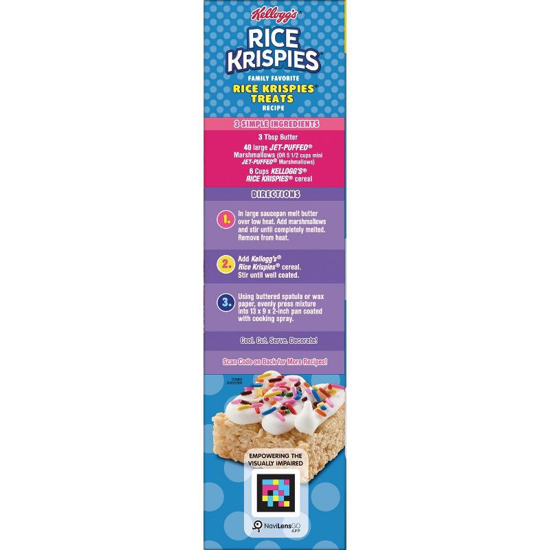 slide 3 of 8, Rice Krispies Breakfast Cereal - 24oz - Kellogg's, 24 oz