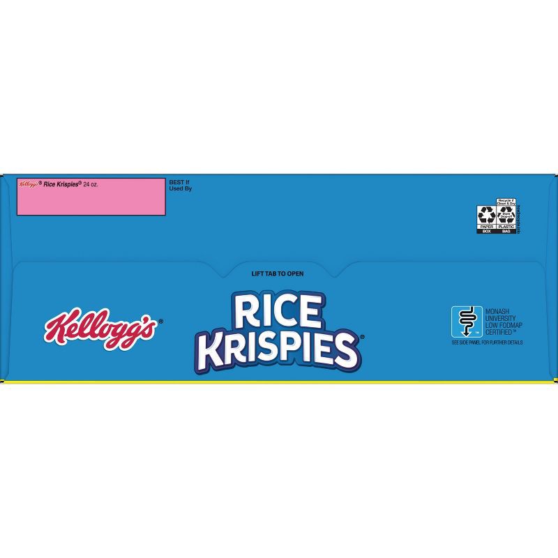 slide 5 of 8, Rice Krispies Breakfast Cereal - 24oz - Kellogg's, 24 oz