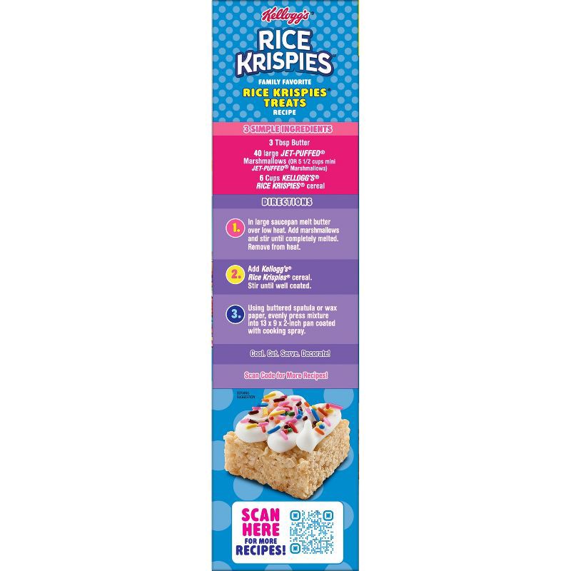 slide 9 of 12, Kellogg's Rice Krispies Breakfast Cereal - 24oz, 24 oz