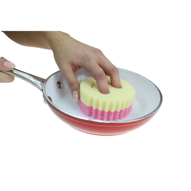 slide 8 of 11, Scrub Daddy Scrub Mommy Dual-Sided Scrubber + Sponge, 1 ct