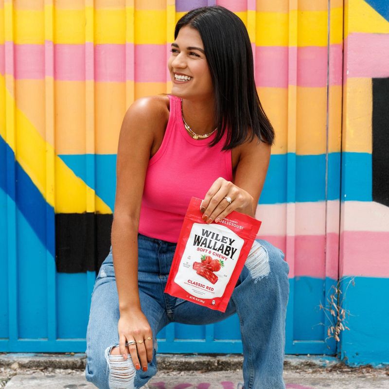 slide 9 of 10, Wiley Wallaby Classic Red Licorice - 10oz, 10 oz