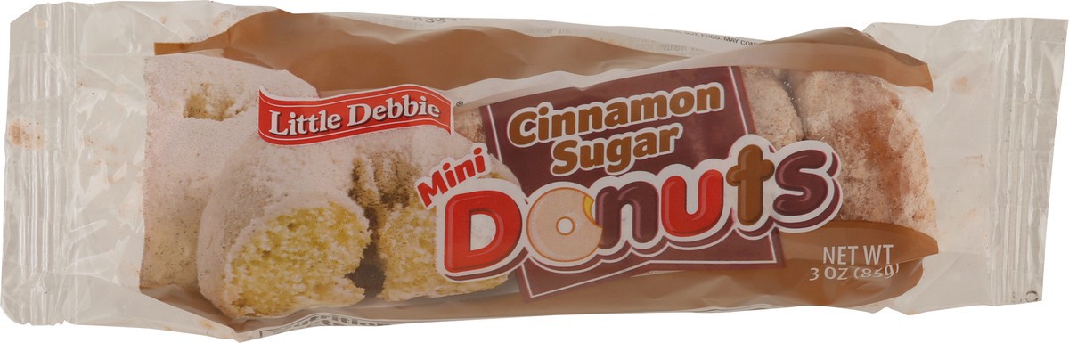 slide 4 of 13, Little Debbie Cinnamon Sugar Mini Donuts 3 oz, 3 oz