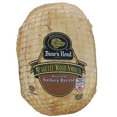 slide 1 of 1, Boar's Head Mesquite Wood Smoked Roasted Turkey Breast, per lb