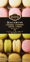 slide 1 of 1, Private Selection Frozen Raspberry Coffee Vanilla Pistachio Macarons, 4.65 oz