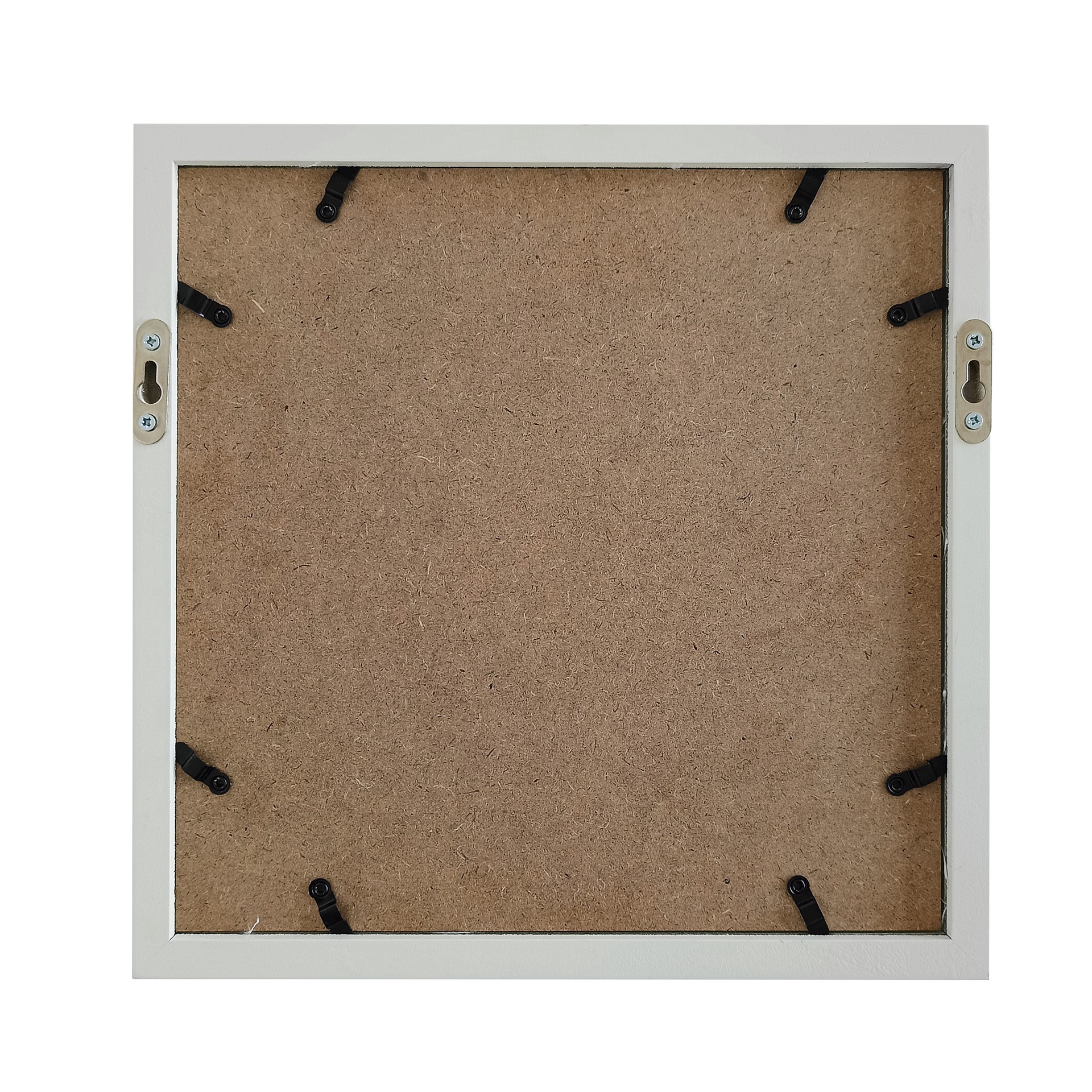 slide 3 of 4, 10" X 10" Flat White Deep Profile Shadow Box By Studio Decor, 10 in x 10 in