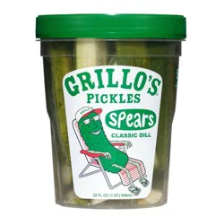 Grillo's Pickles Classic Dill Pickle Spears - 32 fl oz