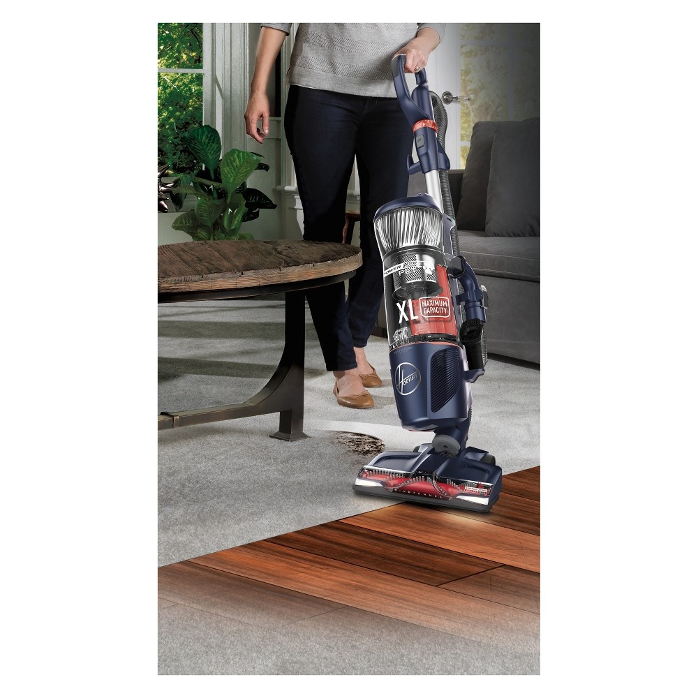 slide 2 of 8, Hoover Power Drive Pet Upright Vacuum - Blue, 1 ct