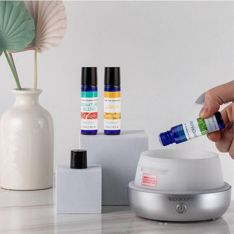 slide 2 of 3, Daily Essential Oil 3pk 10ml - SpaRoom: Aromatherapy, 100% Pure, for Diffusers, Lavender Scent, 3 ct, 10 ml