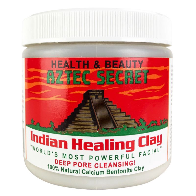 slide 1 of 3, Aztec Secret Indian Healing Clay Deep Pore Cleansing Face & Body Mask, Natural Calcium Bentonite Clay - 15.5oz, 15.5 oz