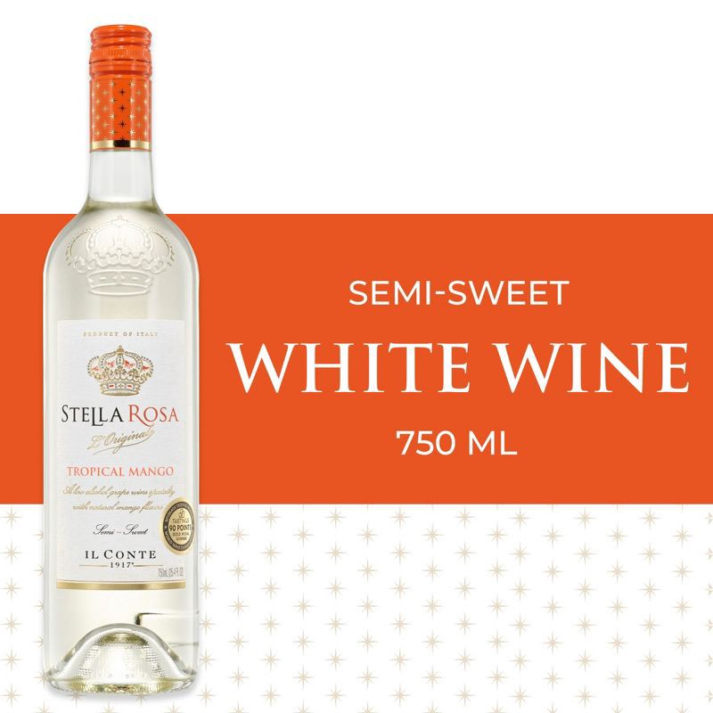 slide 2 of 11, Stella Rosa Tropical Mango White Wine - 750ml Bottle, 750 ml