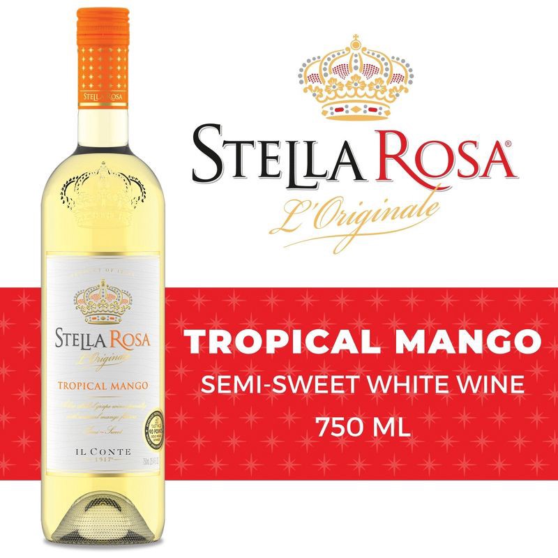 slide 2 of 14, Stella Rosa Tropical Mango White Wine - 750ml Bottle, 750 ml